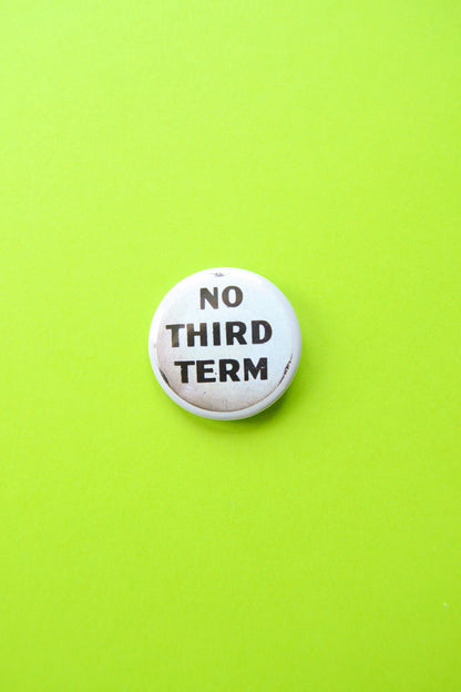 No Third Term Reproduction Button