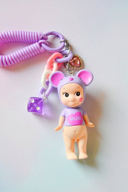 Mouse Angel Bag Charm