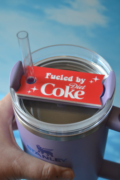 Fueled by Diet Soda Tumbler Topper
