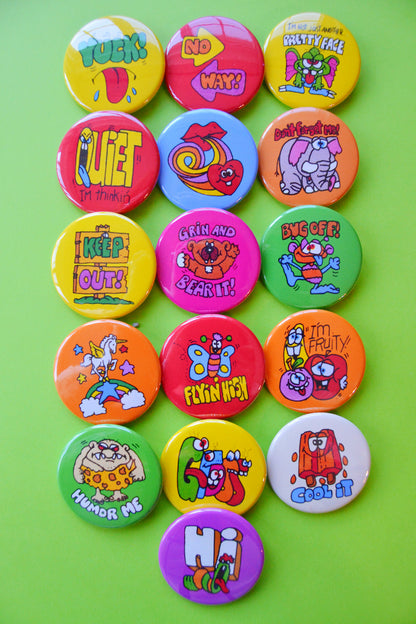 Fun Stamp Reproduction Buttons