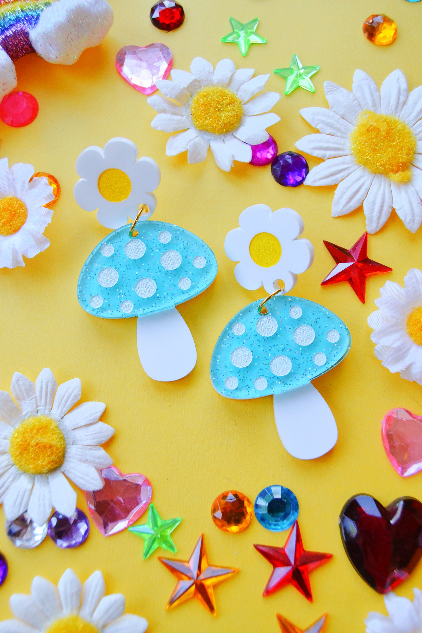 Magical Mushroom Earrings