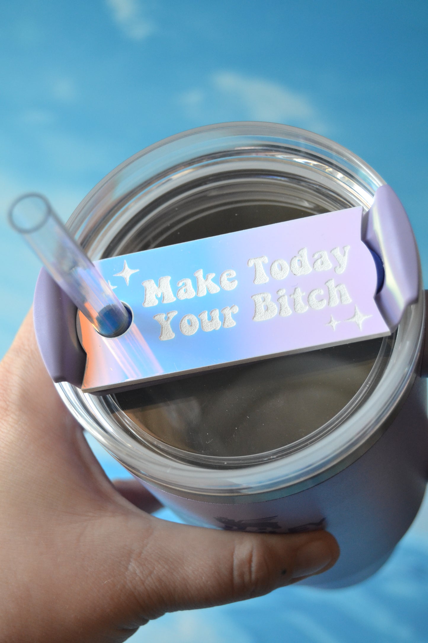 Make Today Your Bitch Tumbler Topper