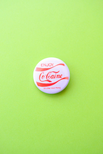 Enjoy Coke Reproduction Button