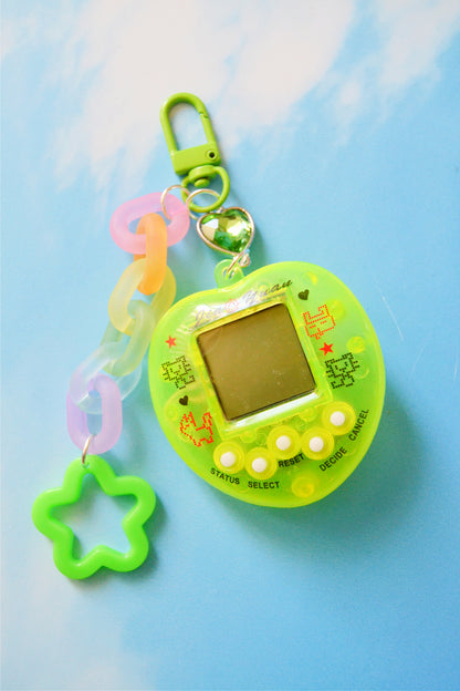 Green Digital Pet Bag Charm