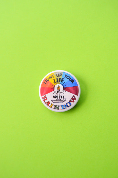 Light Up Your Life with Rainbow Reproduction Button