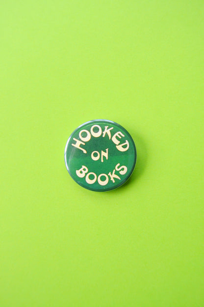 Hooked on Books Reproduction Button