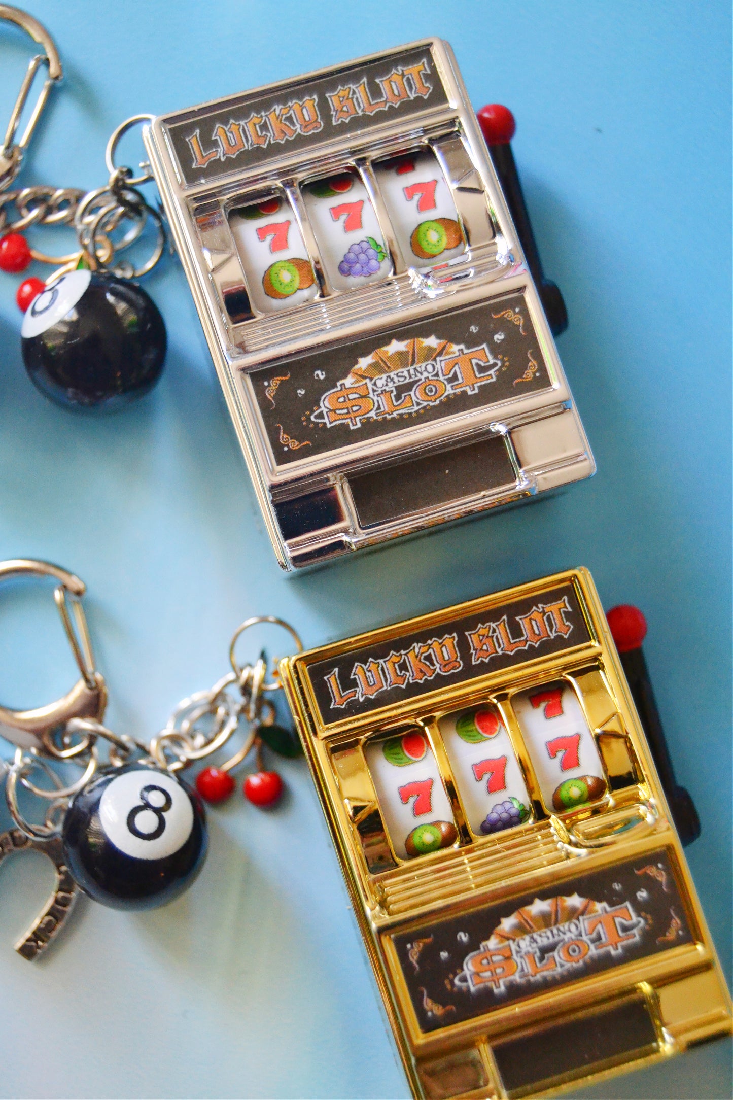 Lucky Slots Bag Charm