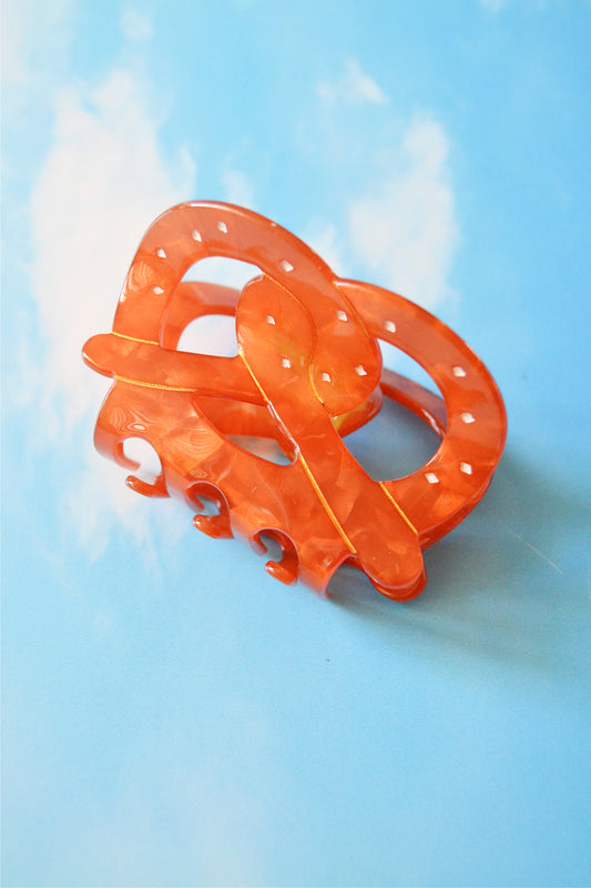 Soft Pretzel Hair Clip