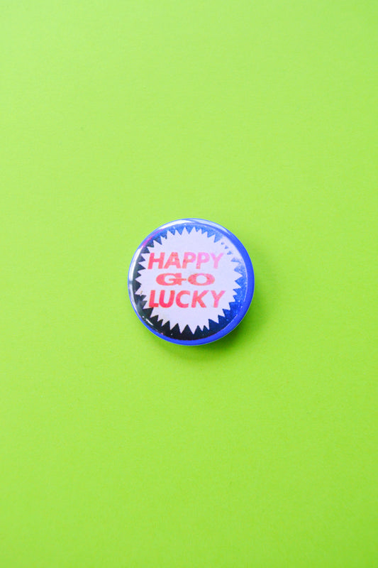 Happy Go Lucky Reproduction Button