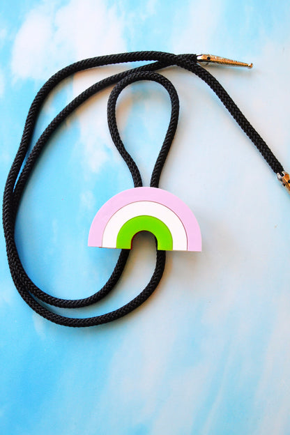 Pride Rainbow Bolo Tie (ALL FLAGS)