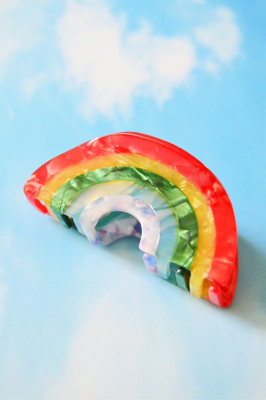 Over the Rainbow Hair Clip