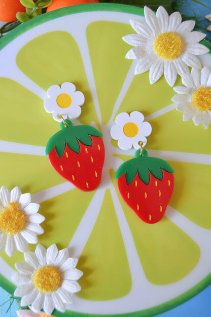 Strawberry Earrings