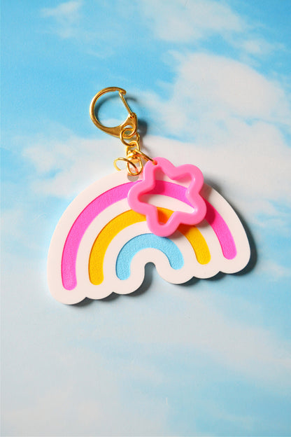 Pride Rainbow Bag Charm