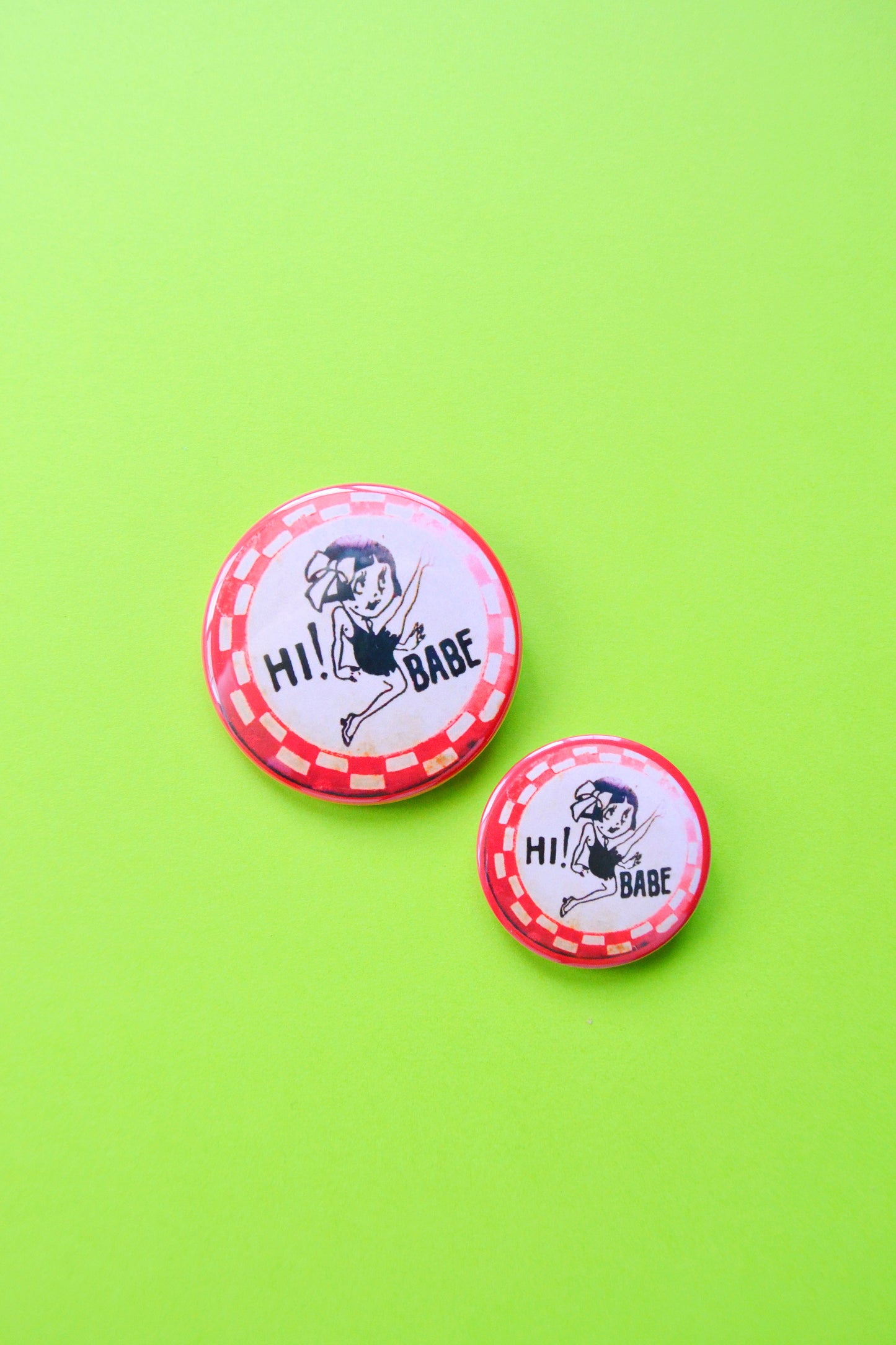 Hi Babe Reproduction Button