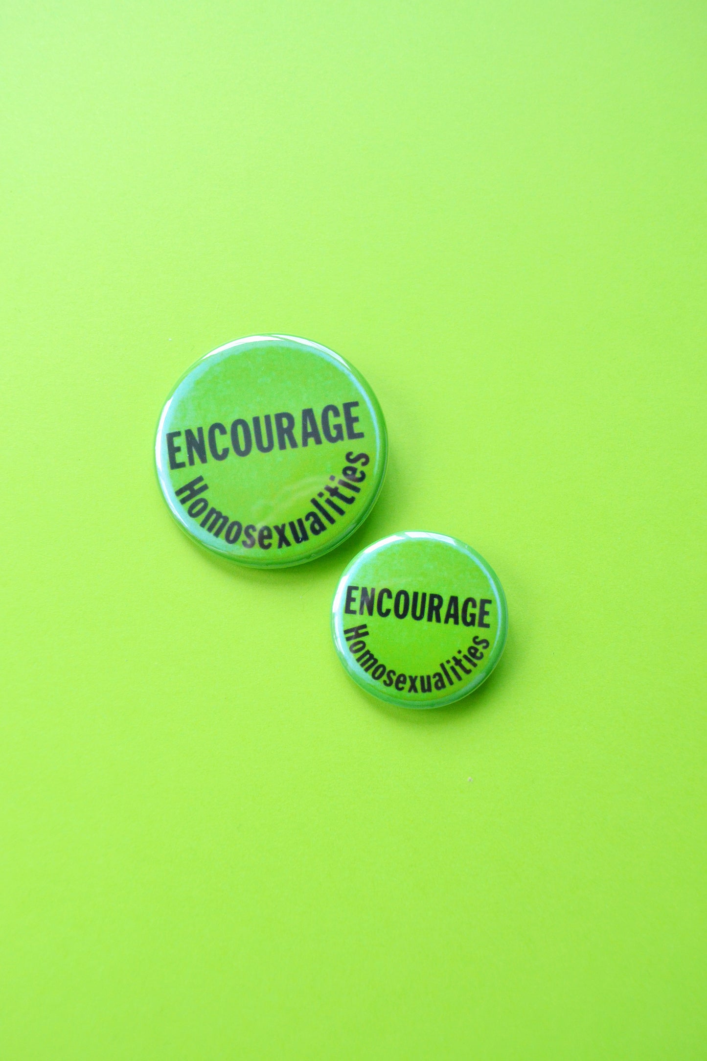 Encourage Homosexualities Reproduction Button