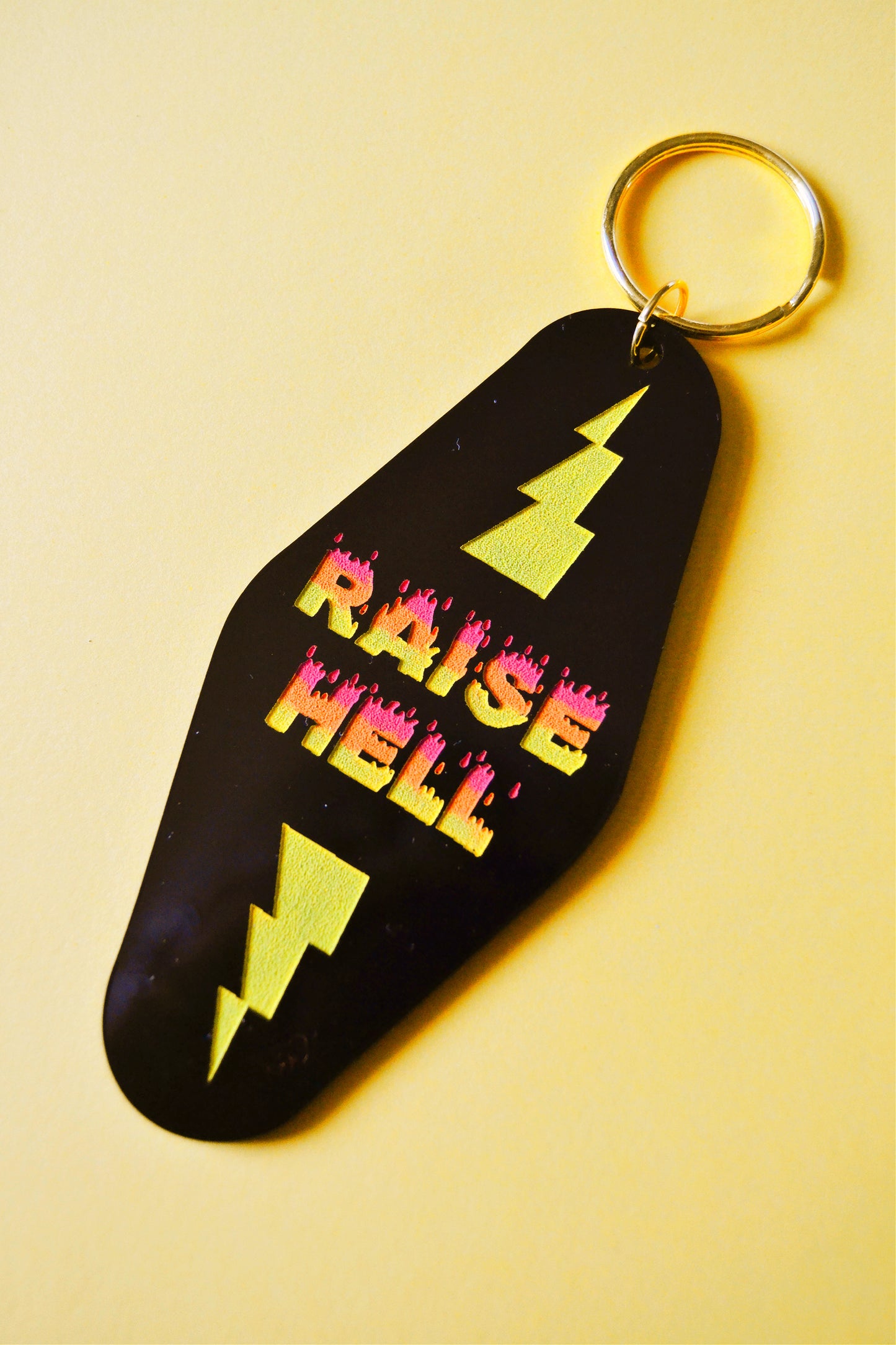 Raise Hell Keychain