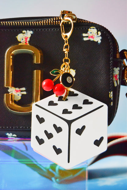 Lucky Dice Bag Charm