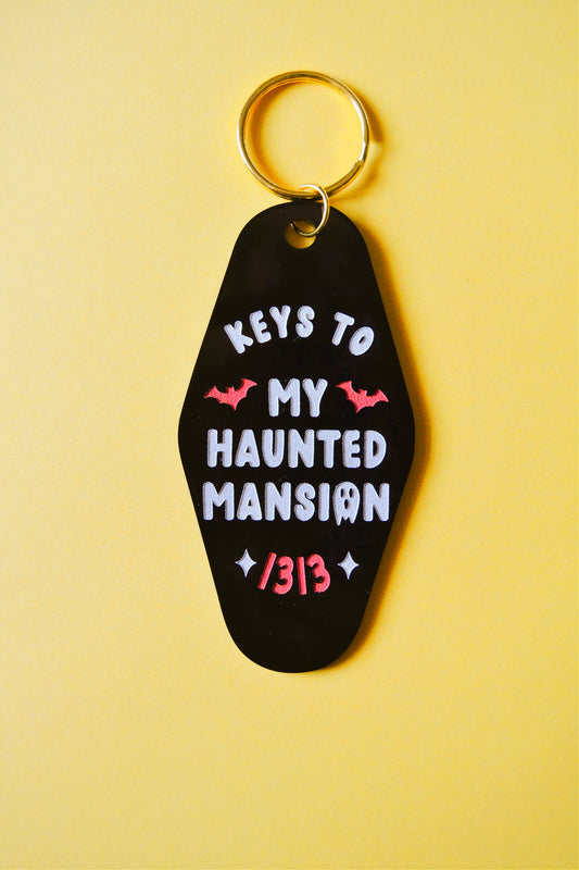 Keys To My Haunted Mansion Keychain