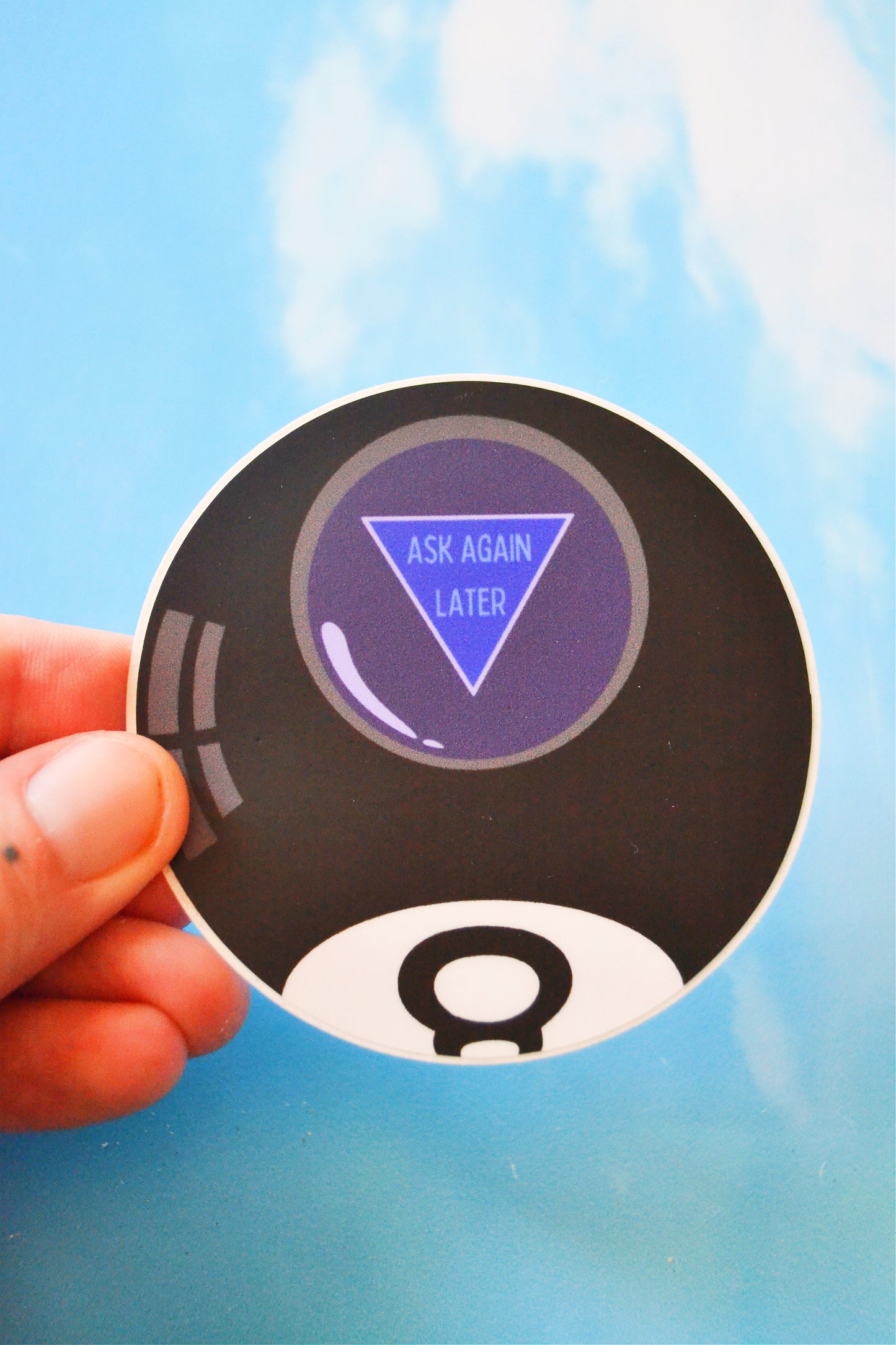 Magic 8 Ball Sticker