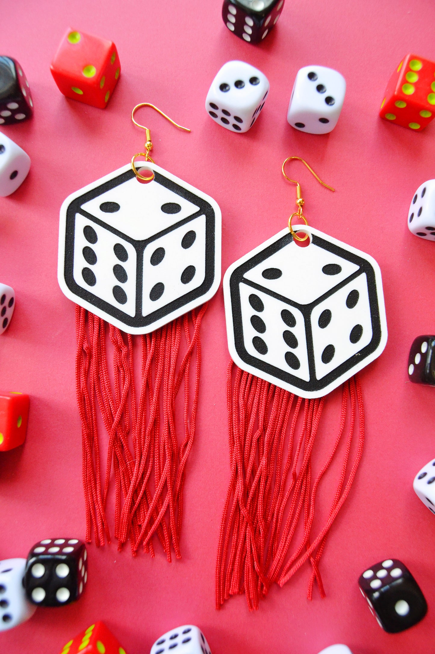Hot Dice Earrings