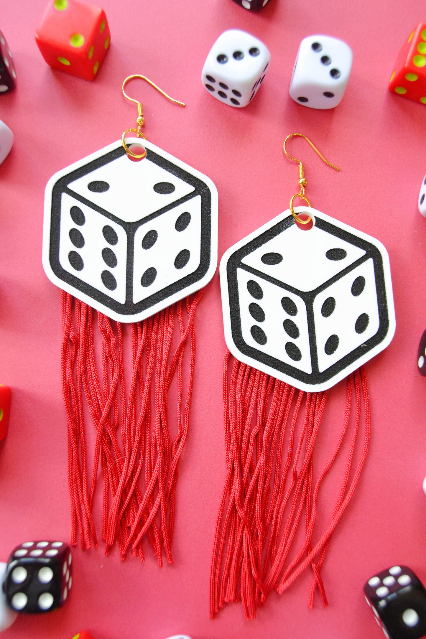 Hot Dice Earrings