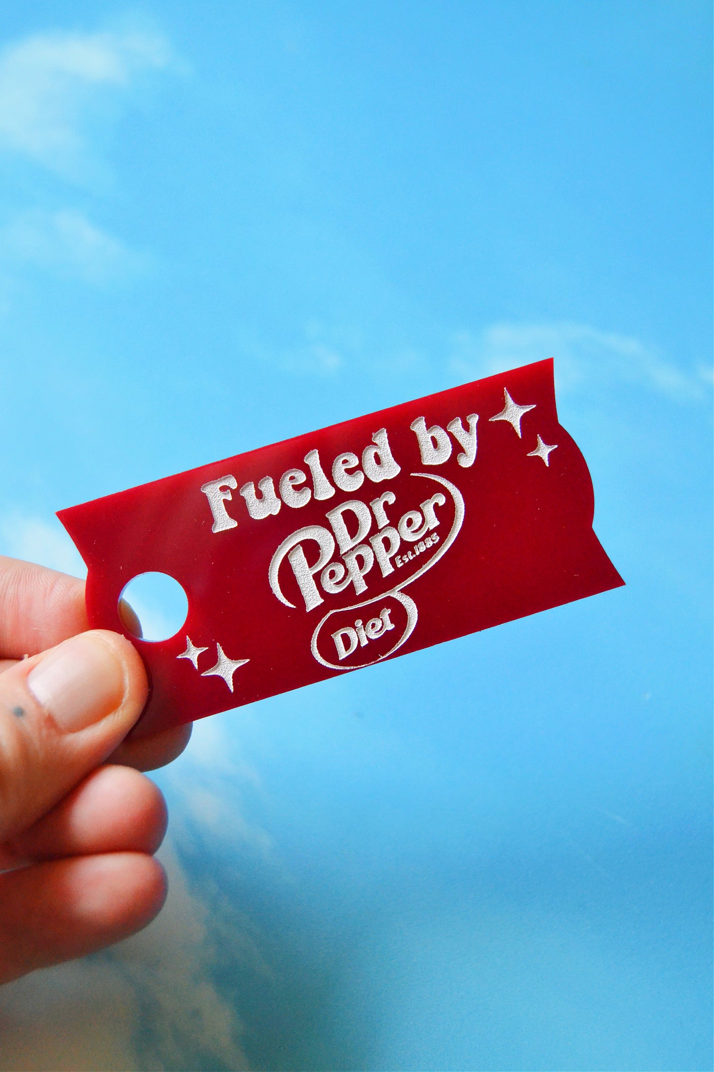 Fueled by Diet Dr Pepper Tumbler Topper