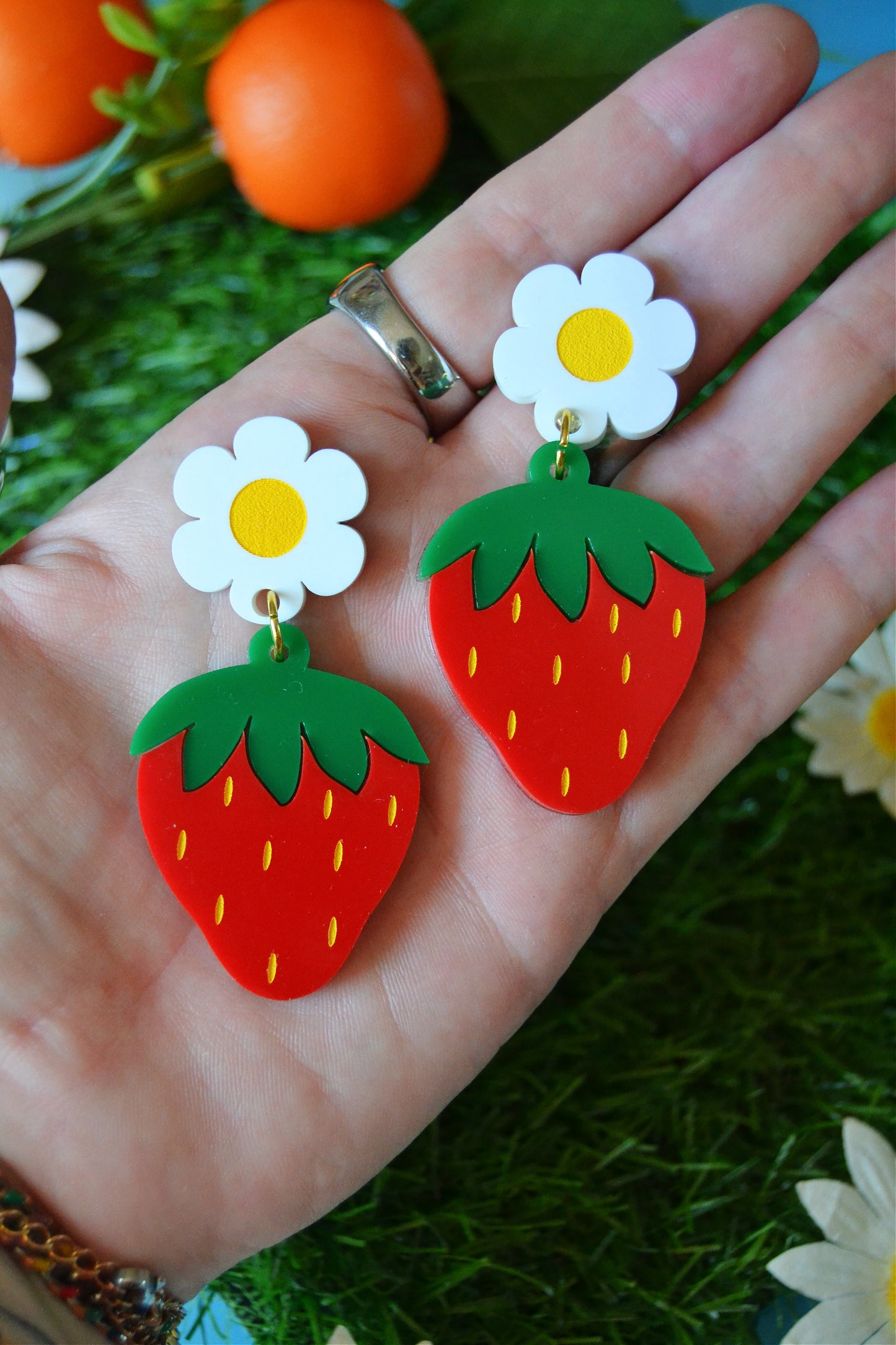 Strawberry Earrings