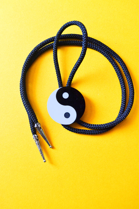 Yin Yang Bolo Tie