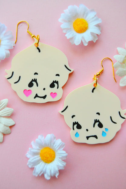 Moody Kewpie Earrings