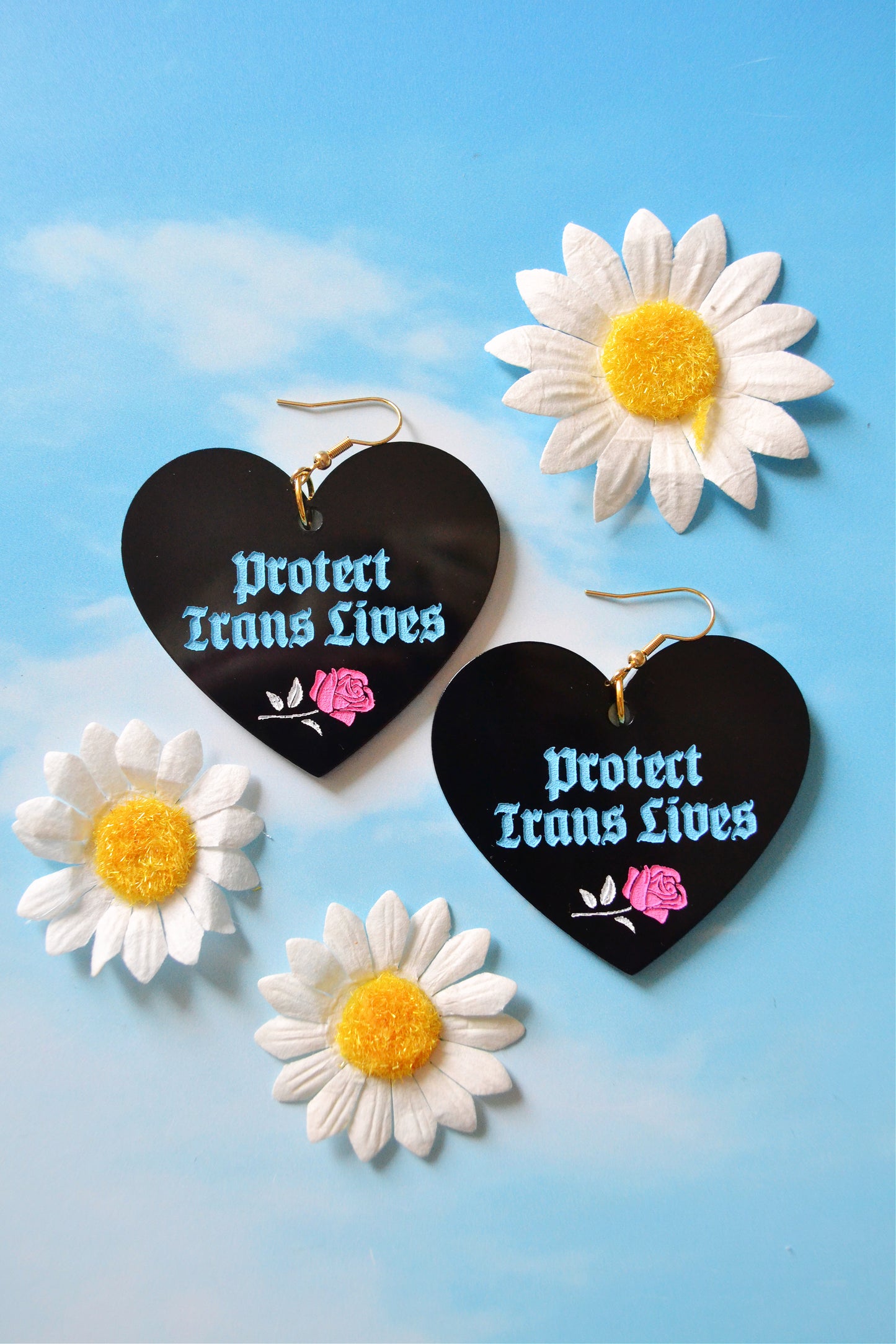 Protect Trans Lives Earrings
