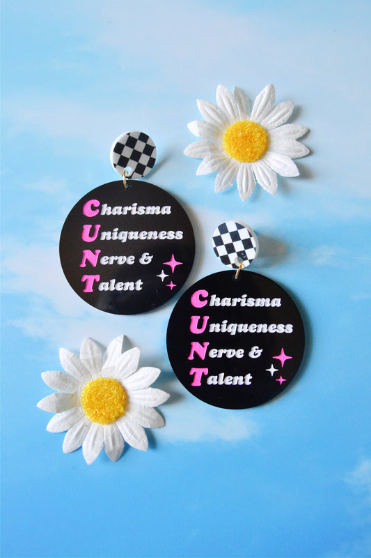 Cunt Earrings