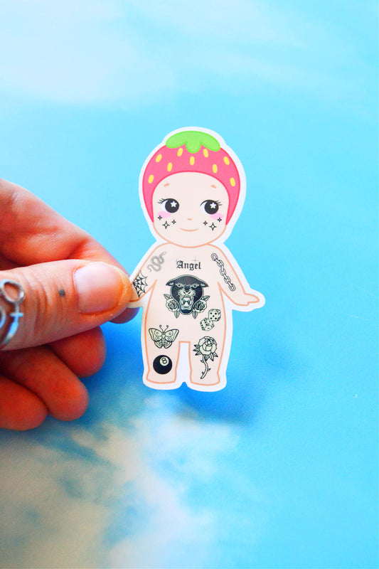 Tattooed Sonny Vinyl Sticker