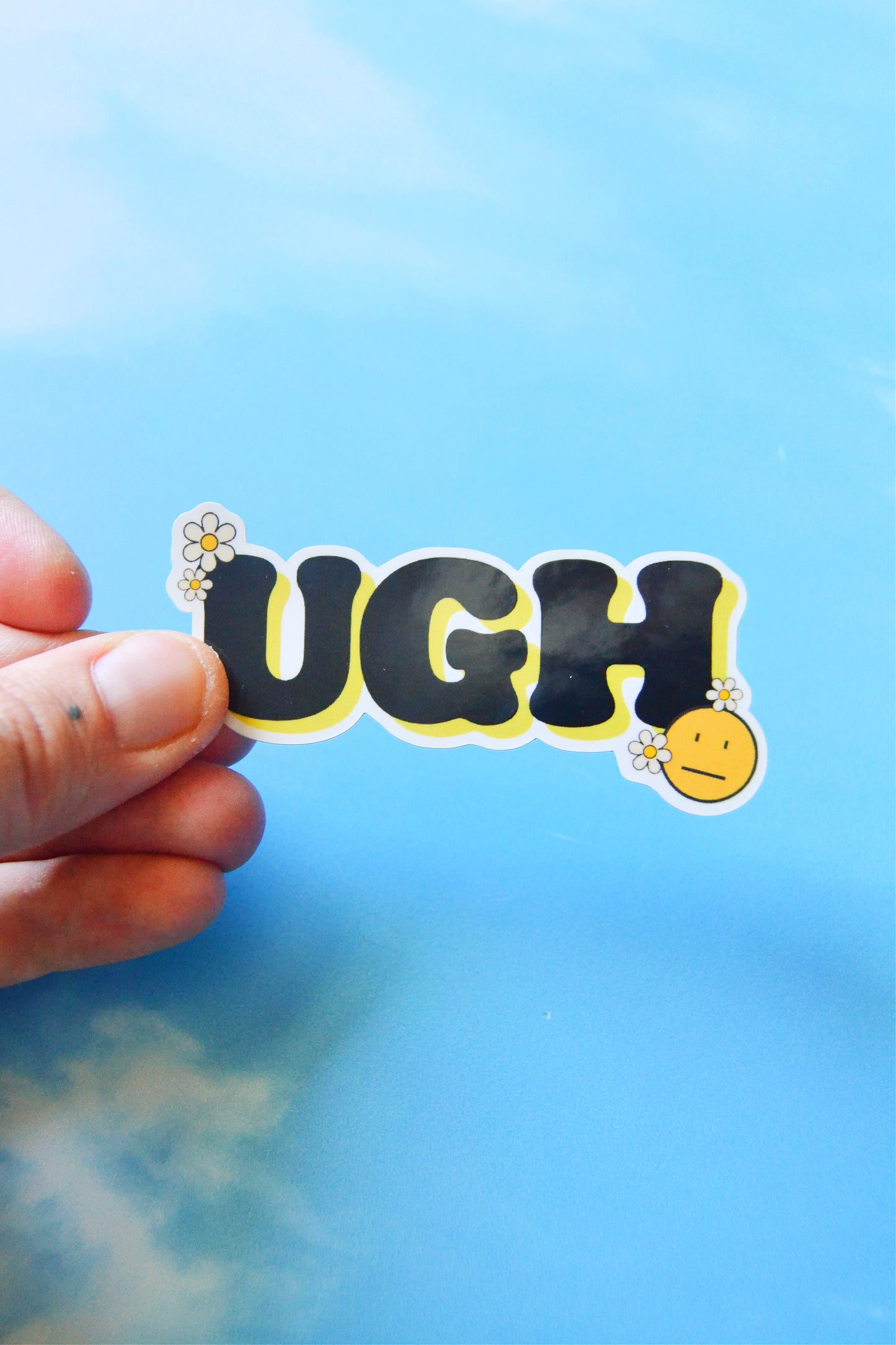 UGH Vinyl Sticker