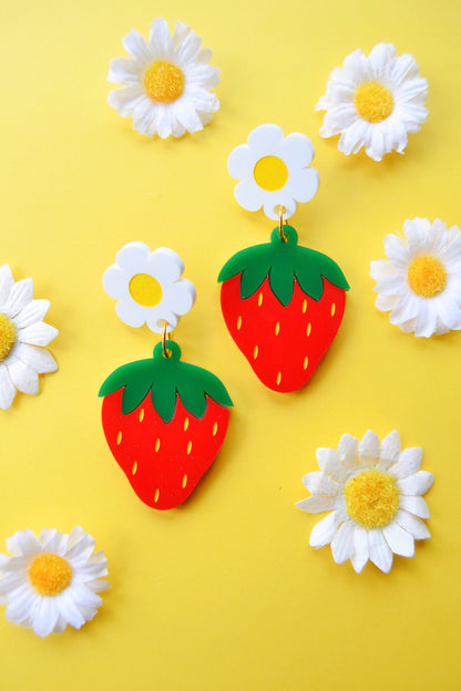Strawberry Earrings
