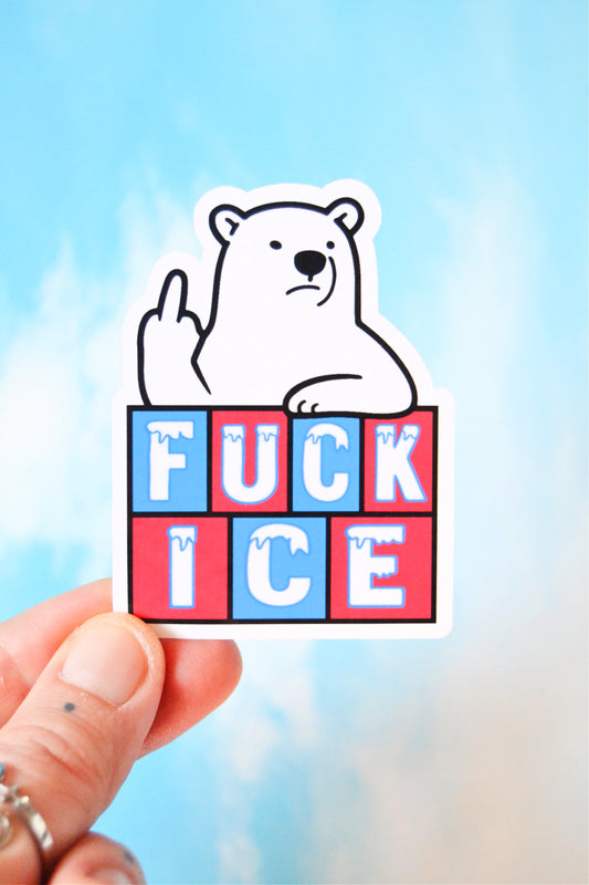 Fuck ICE Vinyl Sticker