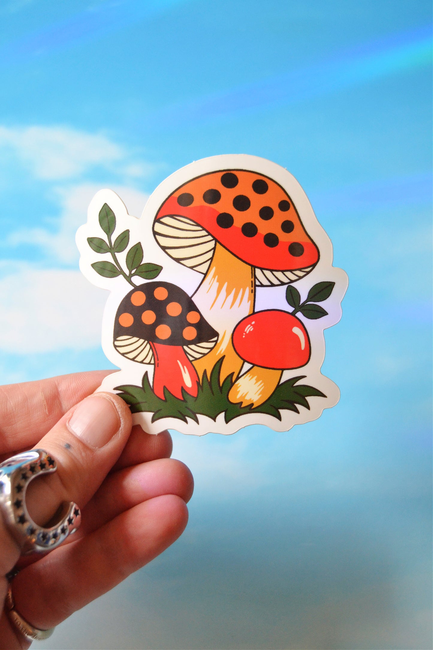 Merry Mushroom Sticker