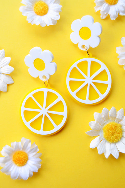 Lemon Earrings