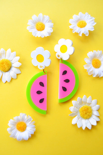 Watermelon Earrings