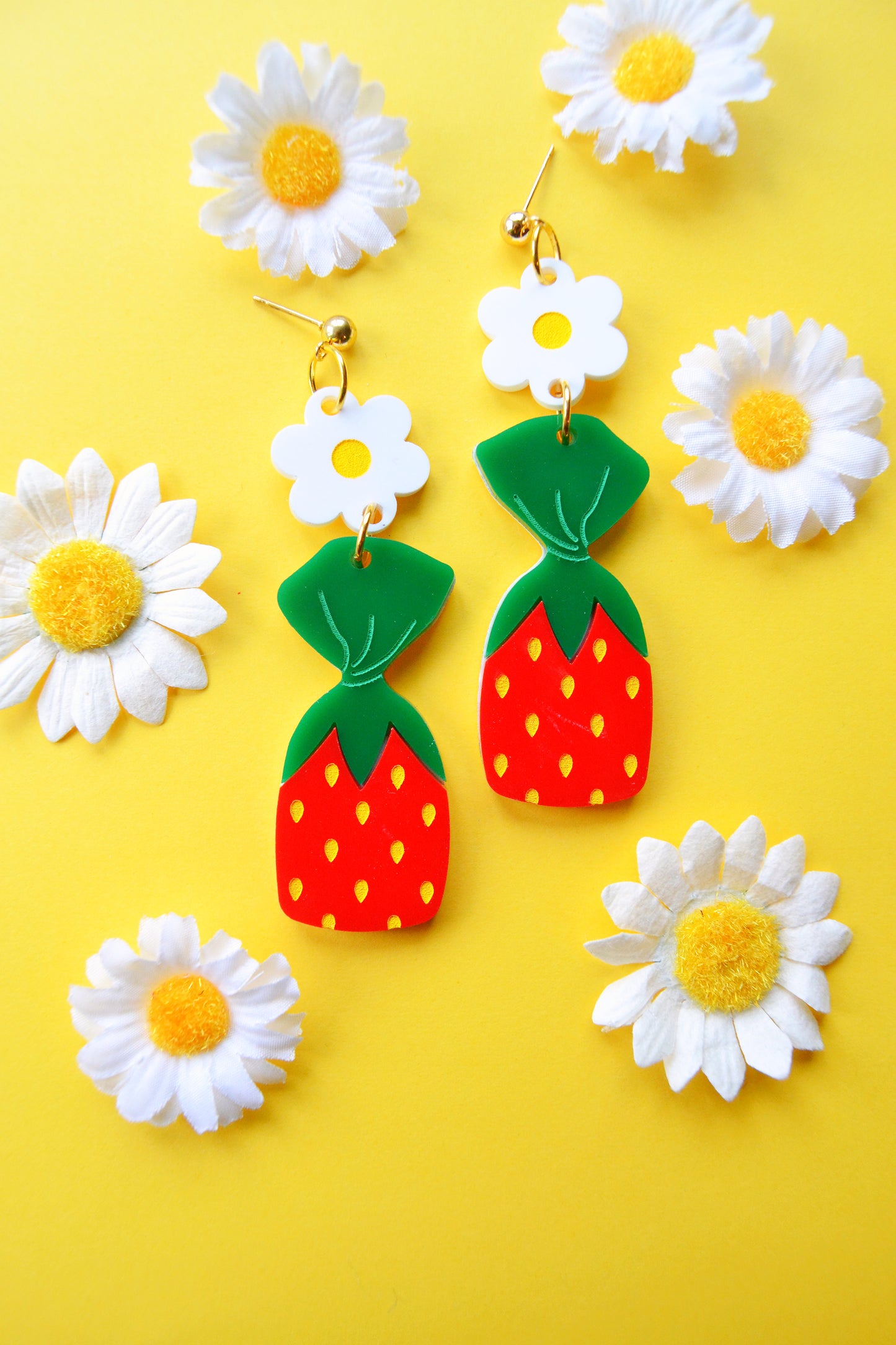 Strawberry Candy Earrings