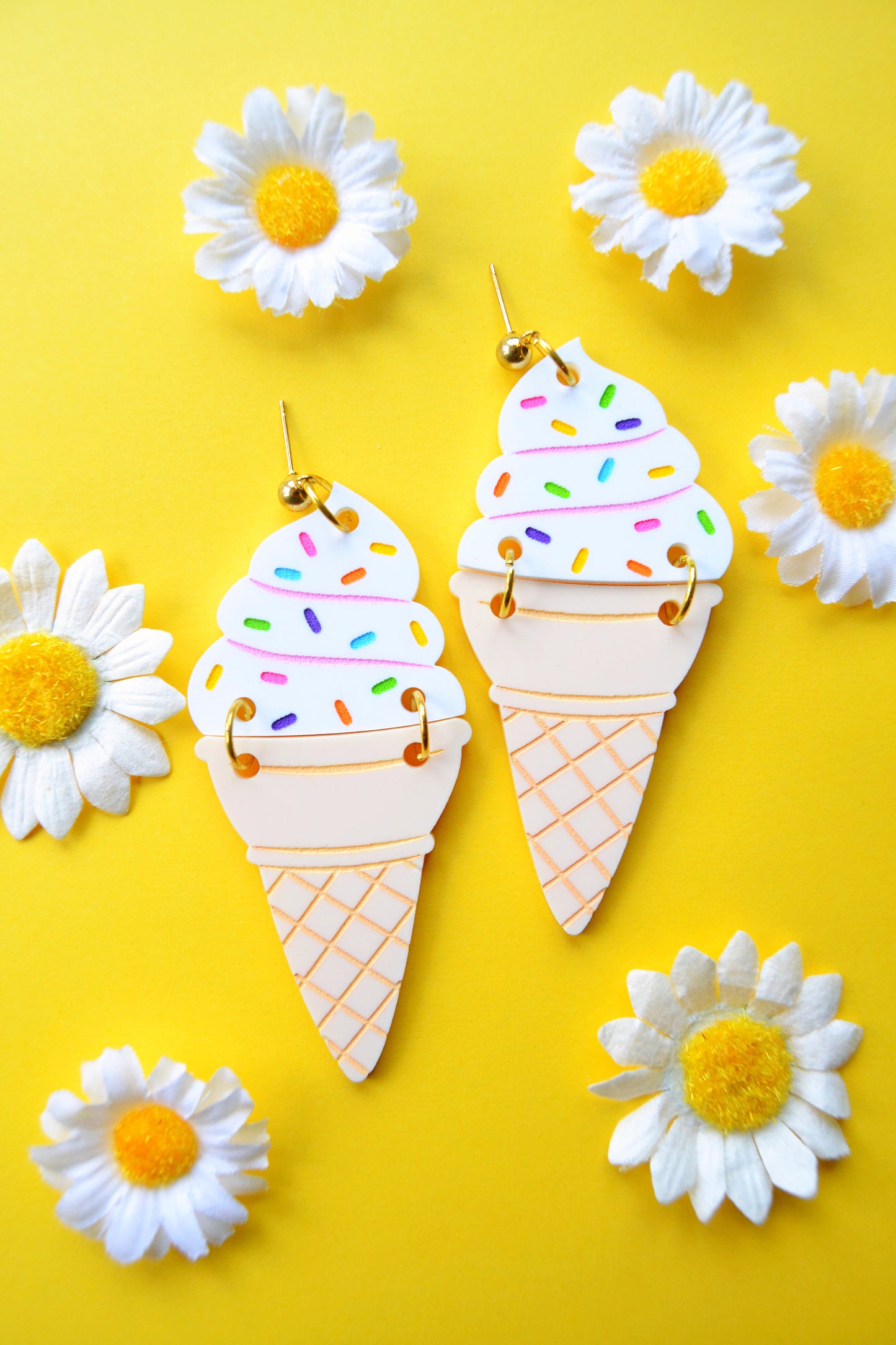 Sprinkle Cone Earrings