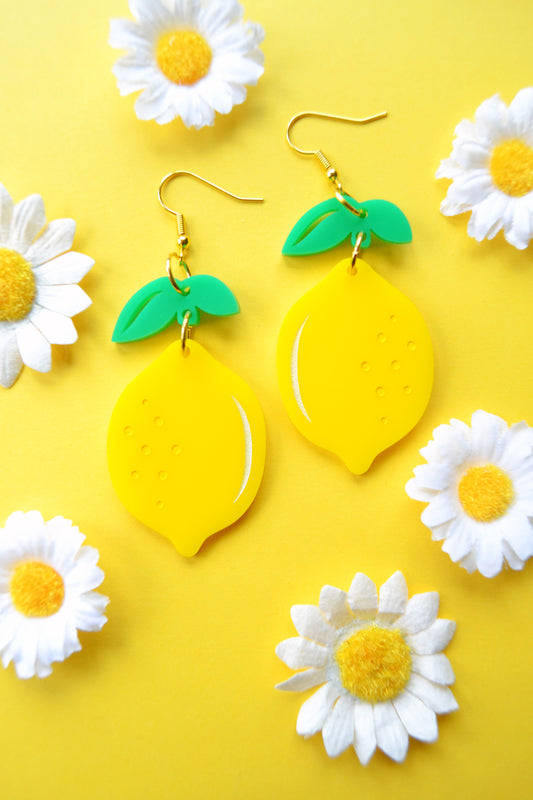 Lemon Earrings