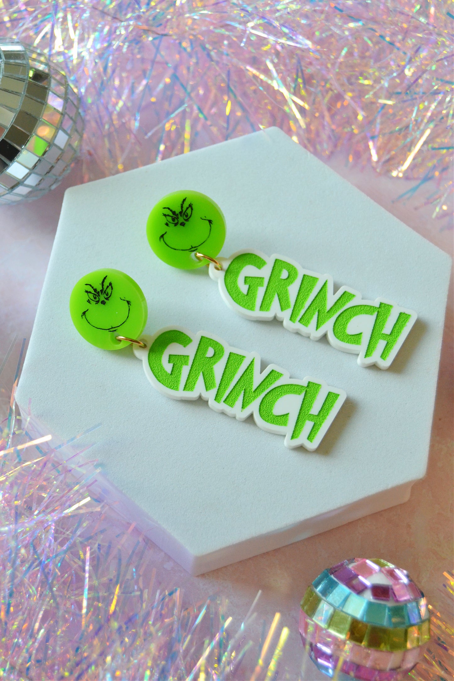 Grinchy Grouch Earrings