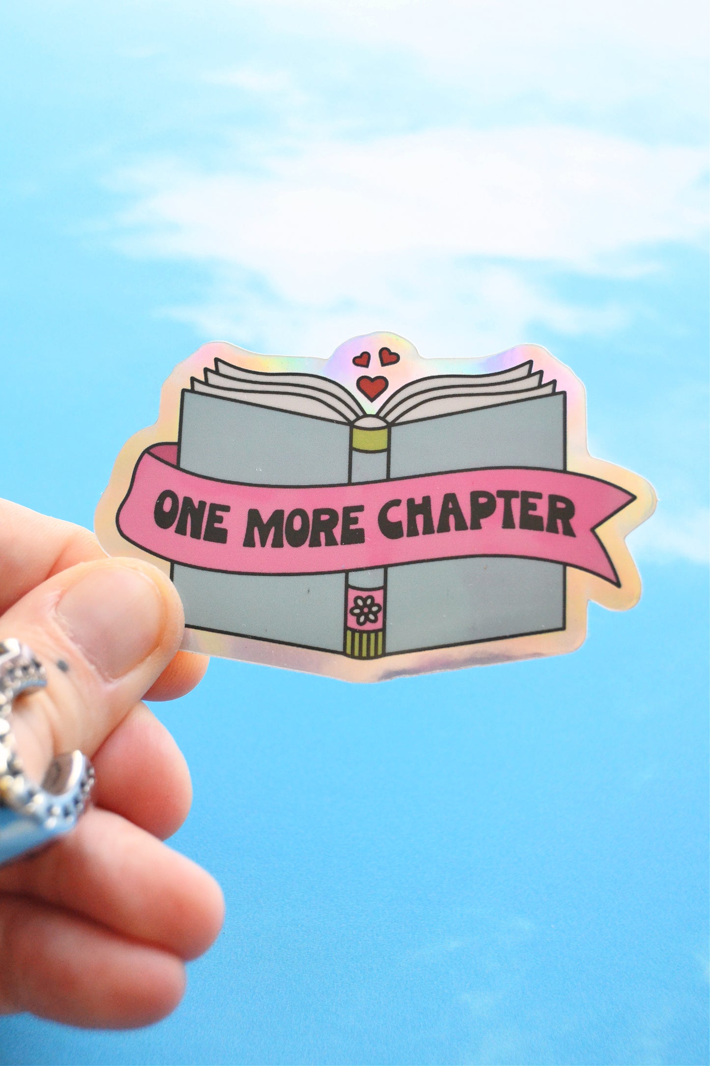 One More Chapter Holographic Sticker