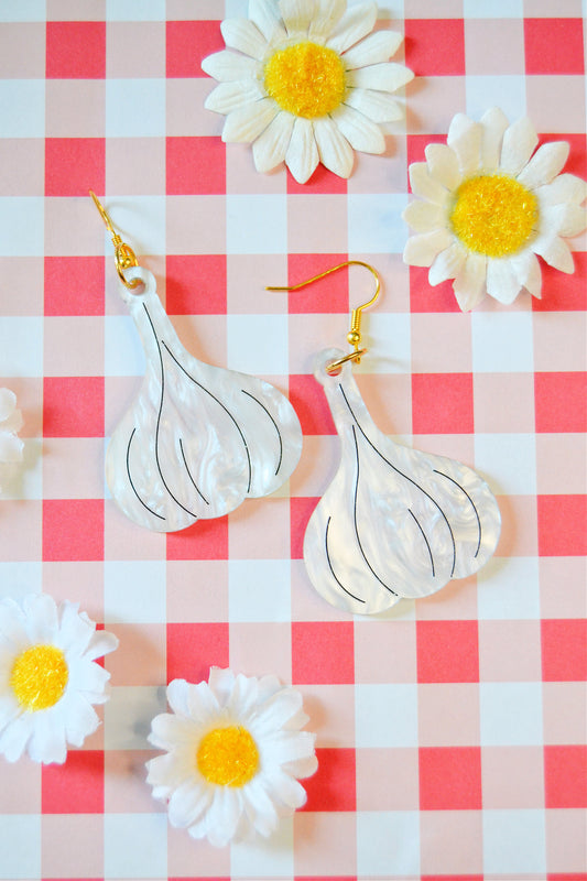 Garlic Earrings