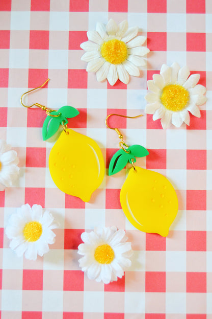 Lemon Earrings