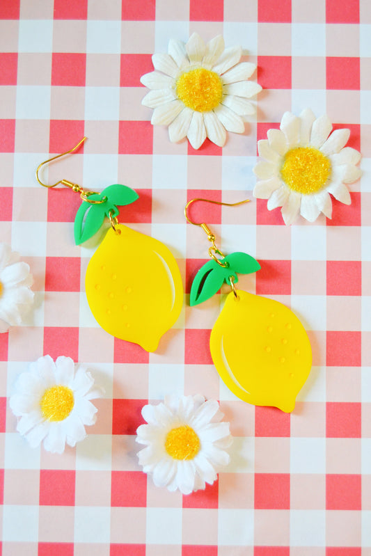 Lemon Earrings
