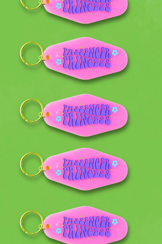 Passenger Princess Keychain