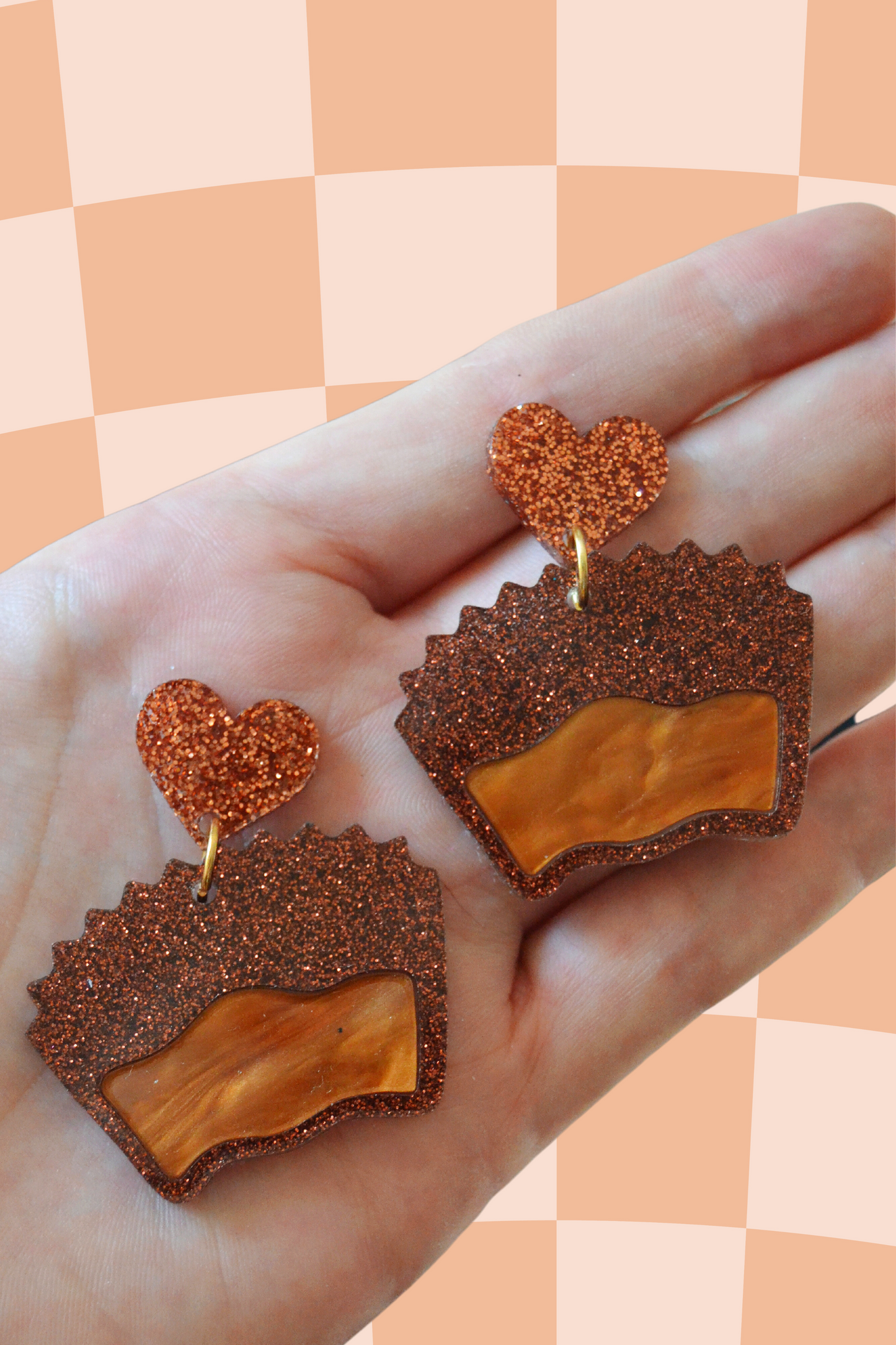 PB Cup Earrings