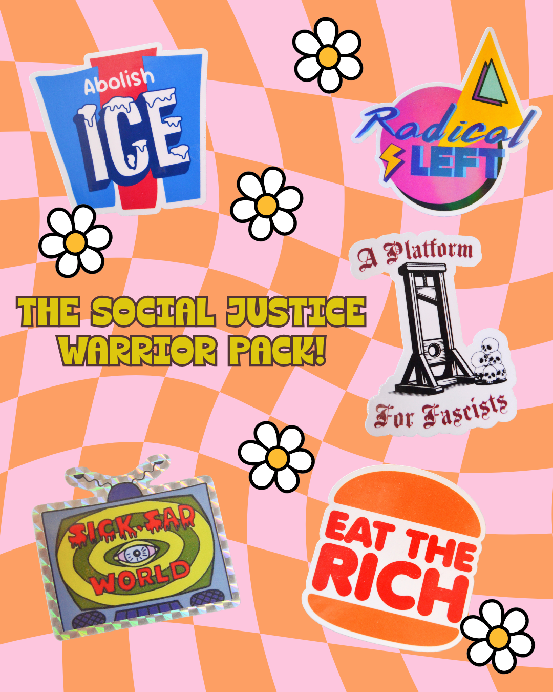 Social Justice Sticker Pack Type 1