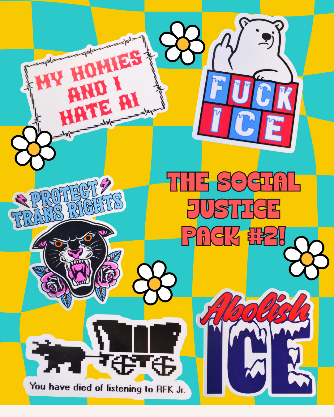 Social Justice Sticker Pack Type 2
